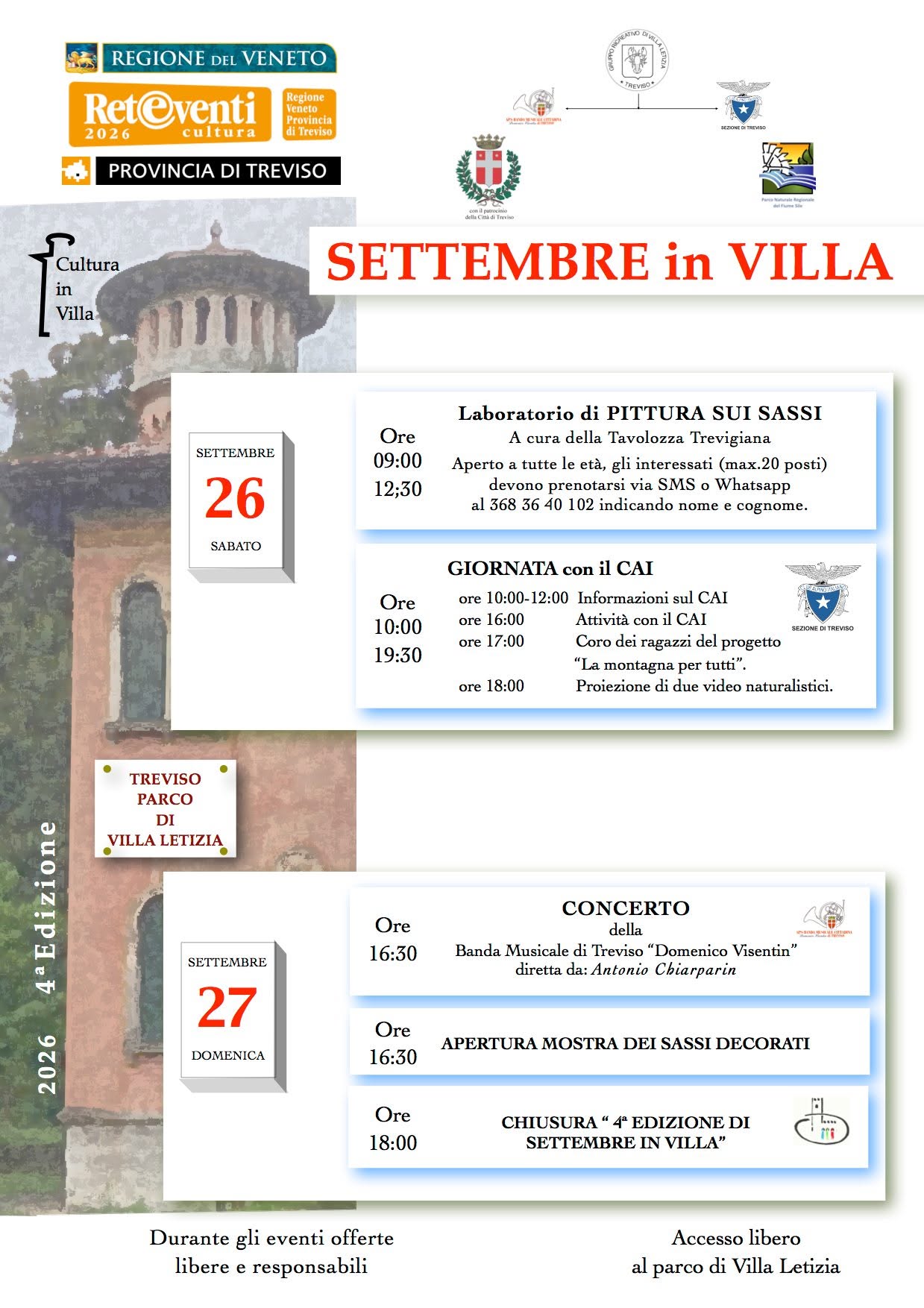 Concerto 27 Settembre 2026 ore 16:390